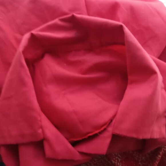 Vintage Womens Medium Work Shirt Beautician Granny Snap Up 1970's Chore Pockets - Picture 7 of 7